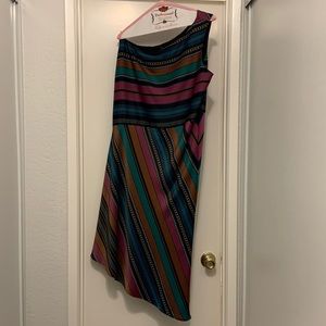 One shoulder dress